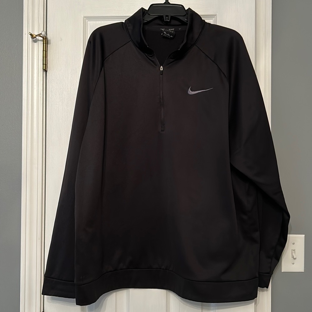 Nike Dri-Fit Black Quarterzip